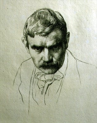 Autoritratto, c.1895 da William Strang