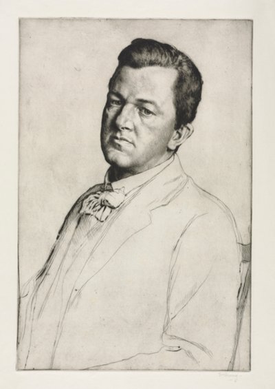 Sir Charles Holroyd, 1909 da William Strang