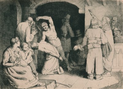 La Flagellazione del Fedele, c1916 da William Strang