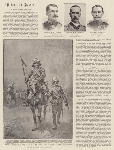 Come il soldato Byrne, 21° Lancieri, ha vinto la Victoria Cross da William T. Maud