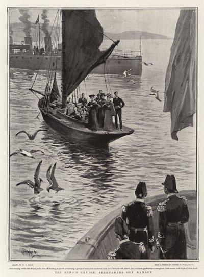 La crociera del re, serenate al largo di Ramsey da William T. Maud