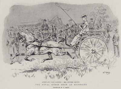 Lo spettacolo reale dei cavalli a Richmond da William T. Maud