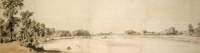 Veduta del Tamigi da William Taverner