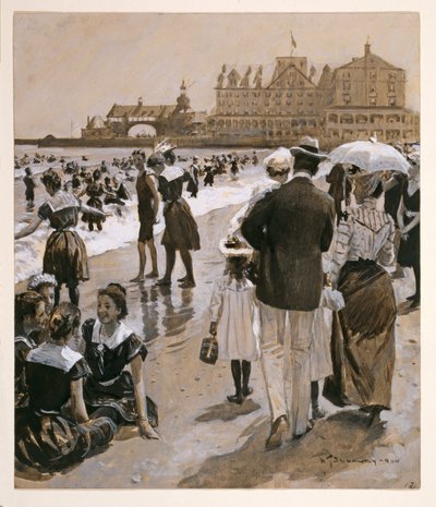 Scena di Spiaggia da Harper