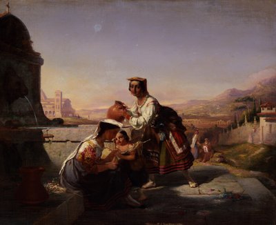 Scena italiana da William Tolman Carlton
