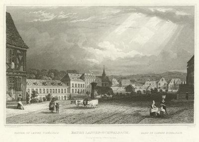 Bagni Langen-Schwalbach da William Tombleson