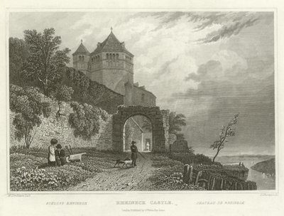 Castello di Rheineck da William Tombleson