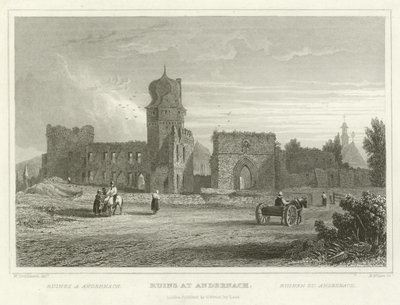 Rovine ad Andernach da William Tombleson
