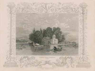 Veduta vicino a Henley da William Tombleson
