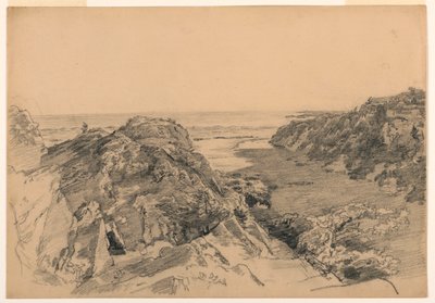 Disegno, Paradiso e Purgatorio, Middletown, Rhode Island, 1875-80 ca. da William Trost Richards