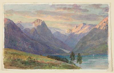 Fiordo in Norvegia da William Trost Richards