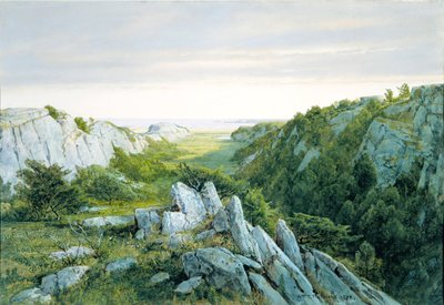 Dal Paradiso al Purgatorio, Newport da William Trost Richards