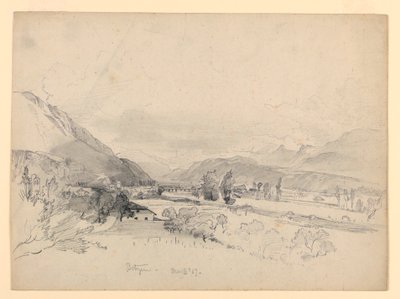 Paesaggio, Bautzen, Germania da William Trost Richards
