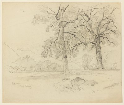 Paesaggio, Lago di Brienz, Interlaken, Svizzera da William Trost Richards