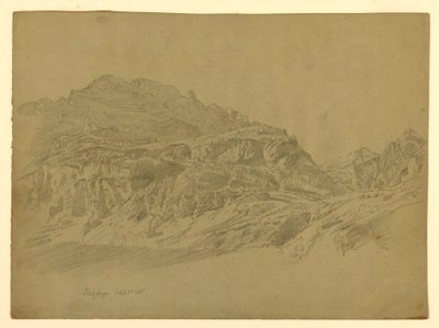 Paesaggio, Meiringen, Svizzera da William Trost Richards