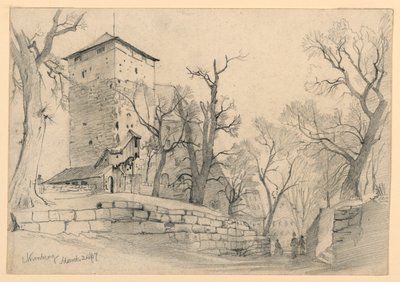 Castello di Norimberga, Germania da William Trost Richards
