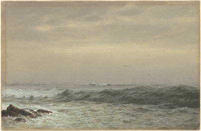 Rocce e Onde che si Infrangono da William Trost Richards