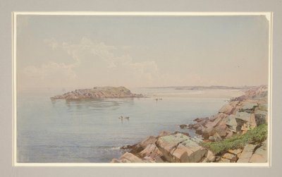 Scena sulla baia di Narragansett (?) da William Trost Richards