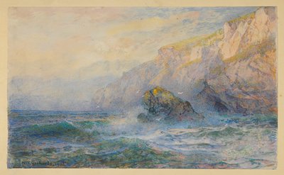 Studio dopo "At Icart Point, Guernsey" da William Trost Richards