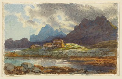 Studio di paesaggio, Norvegia da William Trost Richards