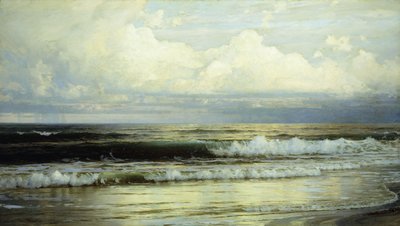 Nuvole e mare illuminati dal sole, 1897 da William Trost Richards