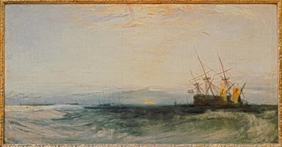 Una nave incagliata da Joseph Mallord William Turner