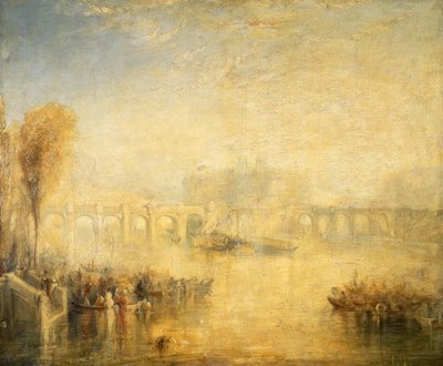 Veduta del Pont Neuf a Parigi da Joseph Mallord William Turner