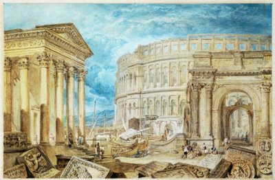 Antichità di Pola da Joseph Mallord William Turner
