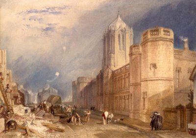 Christ Church College, Oxford da Joseph Mallord William Turner
