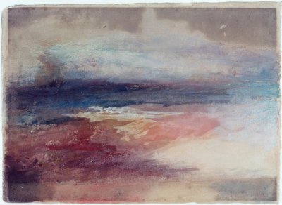 Vista costiera al tramonto da Joseph Mallord William Turner