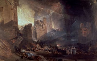 Distruzione di Sodoma – XIX secolo – Romanticismo inglese da Joseph Mallord William Turner