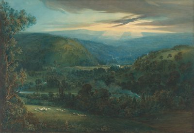 Alba nelle valli del Devon, 1832 da Joseph Mallord William Turner