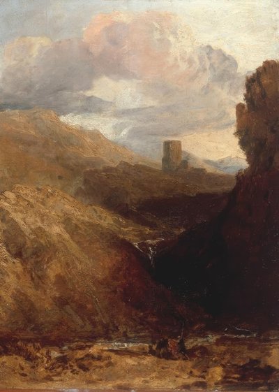 Castello di Dolbadarn da Joseph Mallord William Turner