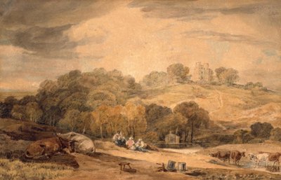 Castello di Donnington, Newbury, Berkshire da Joseph Mallord William Turner