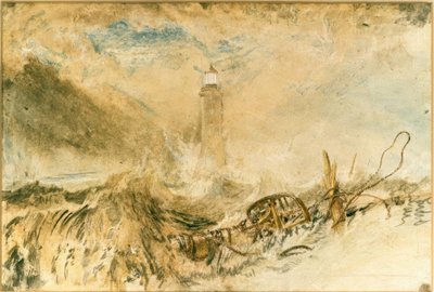Faro di Eddystone al largo di Plymouth da Joseph Mallord William Turner