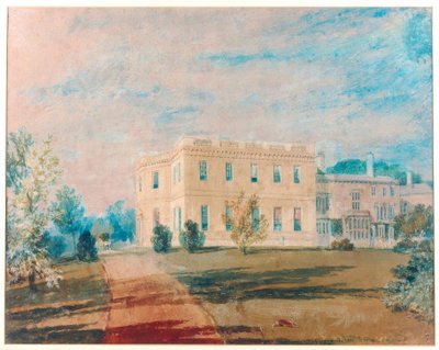 Farnley Hall da est da Joseph Mallord William Turner