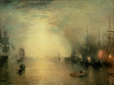 Caricatori di carbone al chiaro di luna da Joseph Mallord William Turner
