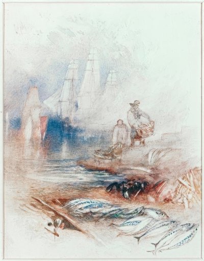 Sgombri sulla spiaggia da Joseph Mallord William Turner