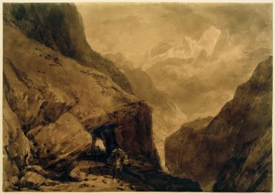 Monte San Gottardo da Joseph Mallord William Turner