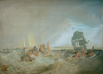 Navigazione alla foce del Tamigi da Joseph Mallord William Turner