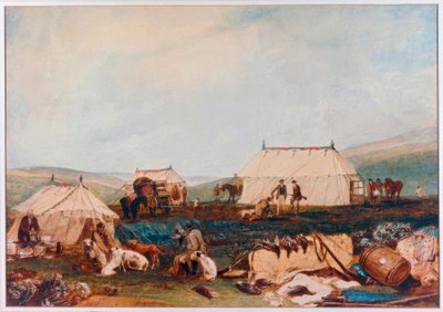 Partita di caccia sulle brughiere da Joseph Mallord William Turner