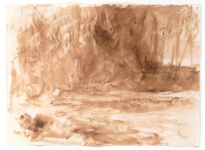 Studio sul fiume Washburn, Yorkshire da Joseph Mallord William Turner