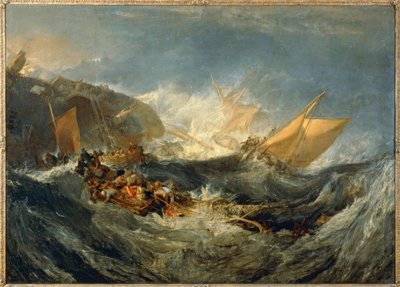 Il naufragio di una nave da trasporto da Joseph Mallord William Turner