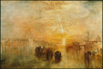Venezia: Andando al ballo (San Martino) da Joseph Mallord William Turner
