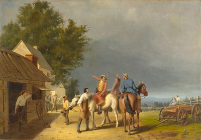 Prime notizie della battaglia di Lexington da William Tylee Ranney