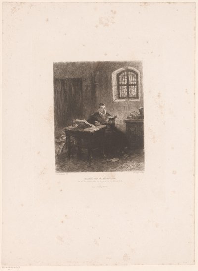 Filippo di Marnix di Sint-Aldegonde in prigione da William Unger