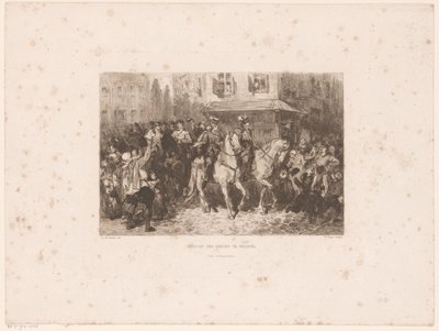 Ingresso dei nobili a Bruxelles, 1566 da William Unger