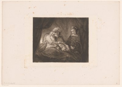 Giacobbe benedice Efraim e Manasse da William Unger