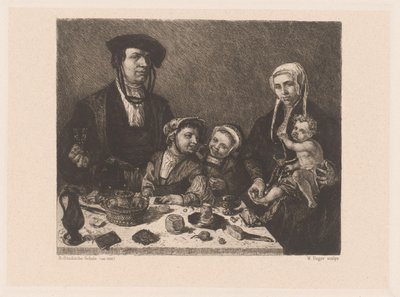 Ritratto di Pieter Jan Foppesz. e Alijdt van Beresteyn con i loro figli da William Unger