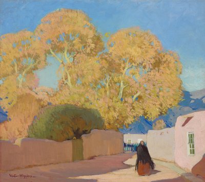 Canyon Drive, Santa Fe da William Victor Higgins